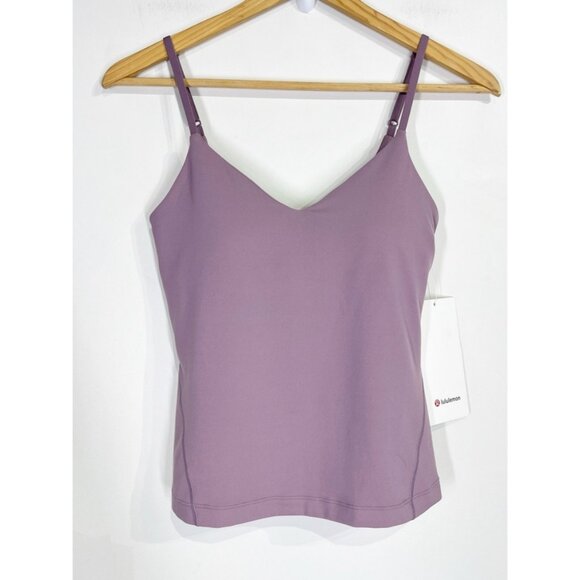 Lululemon NWT Align Waist-Length Cami Tank Top *A/B Cup Lavender Lux - Picture 5 of 13